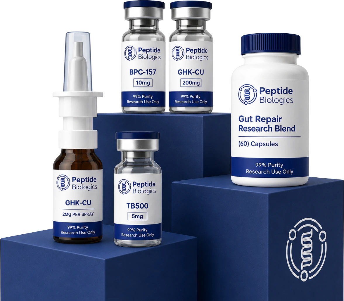 Peptide Biologics — research-grade peptides, sprays and capsules