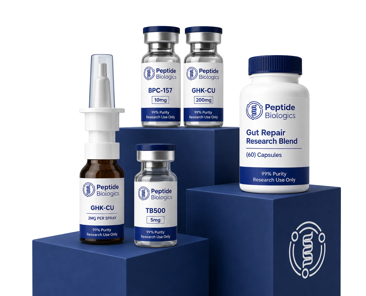 Peptide Biologics — research-grade peptides, sprays and capsules